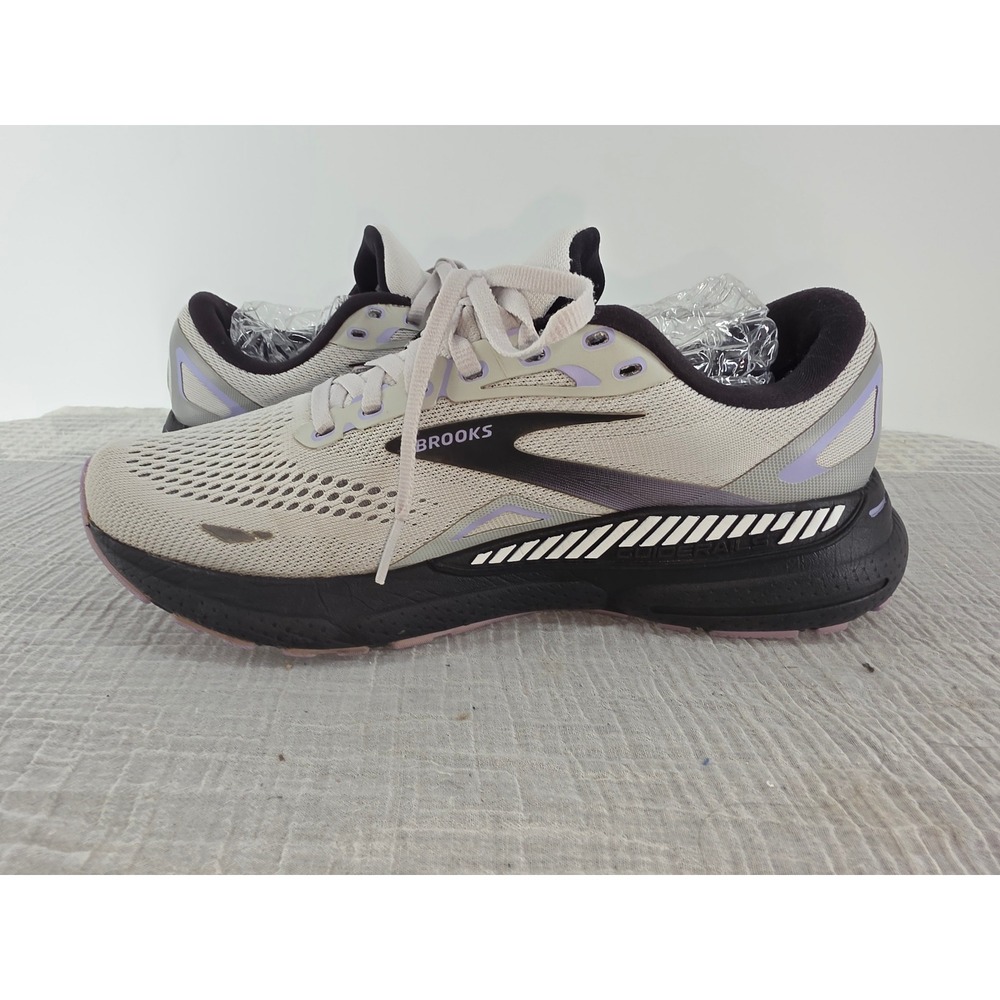 Brooks Adrenaline GTS 23 Womens Running Shoes Grey Black Pink 1203811B039 Size 9